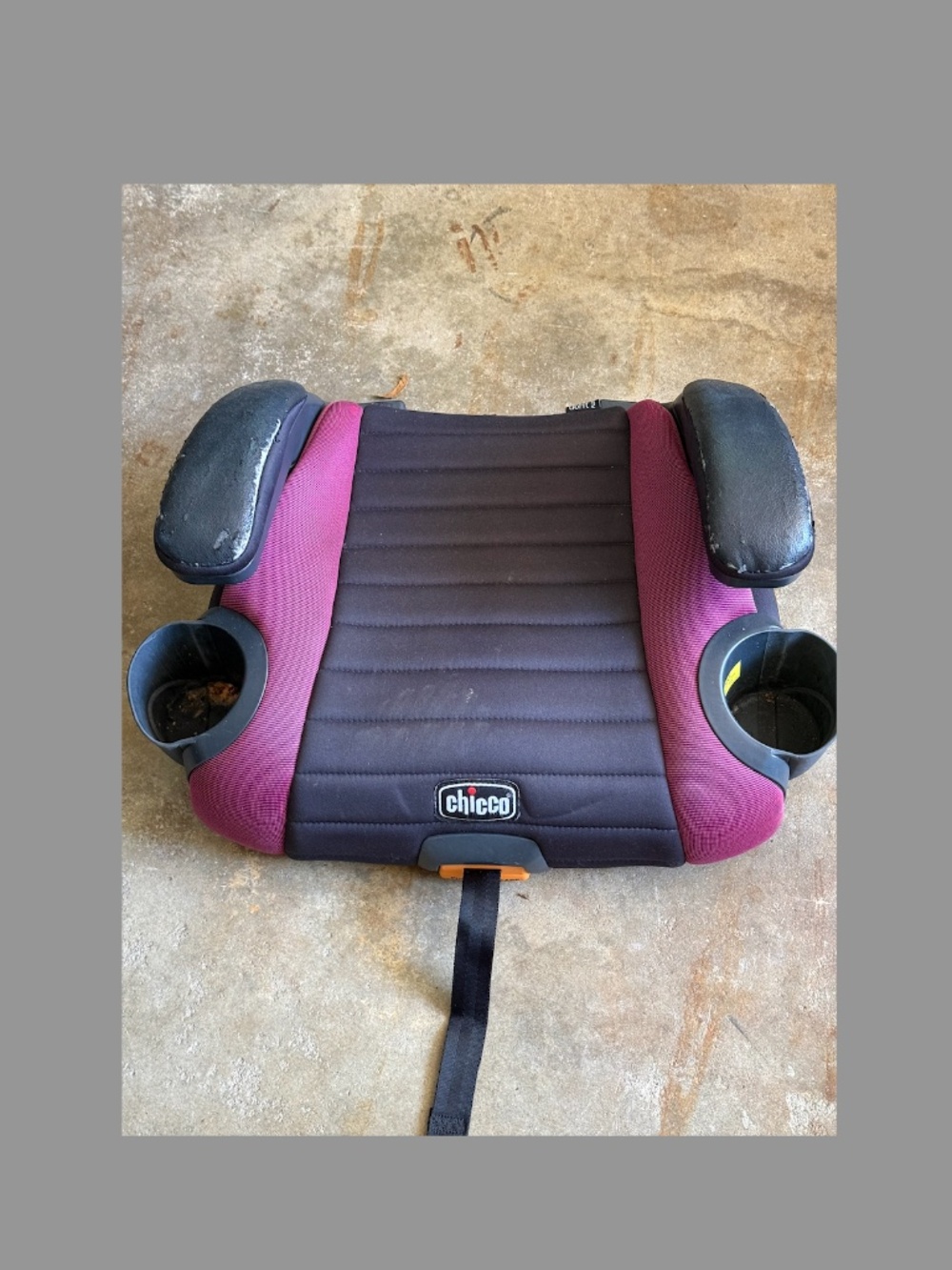 Chicco GoFit Plus Blackless Booster Car Seat